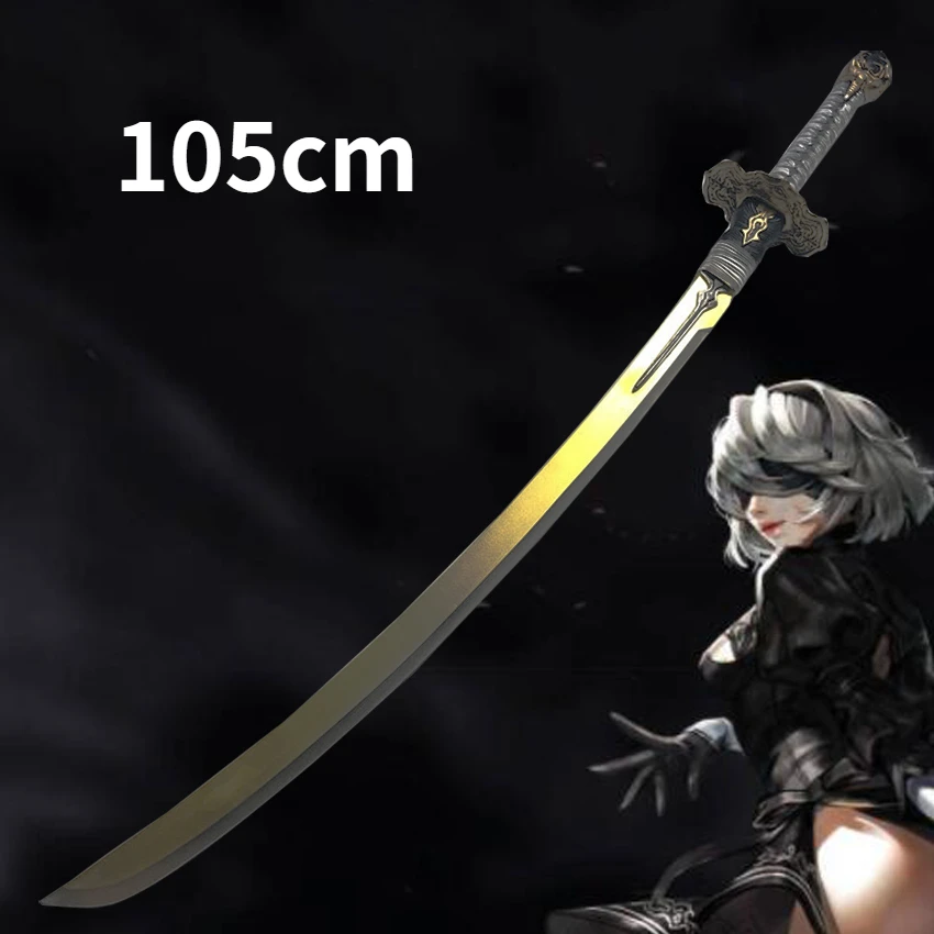 Cosplay 1:1 Anime NieR Sword Automata YoRHa weapon PU Sword model toy Stage Performance playing Props Costume party 105cm