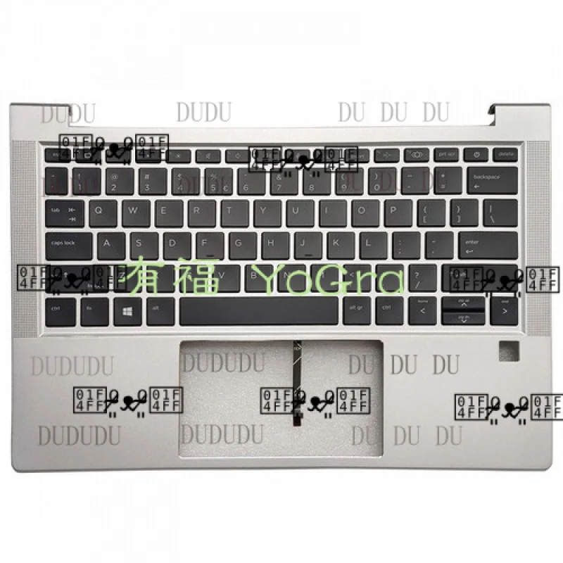 

DDD Laptop NEW FOR HP EliteBook 630 G9 635 G9 US Keyboard Palmrest Cover N10777-001