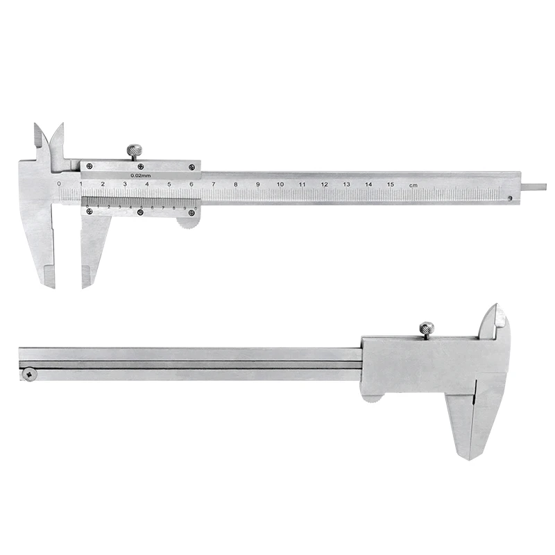 Vernier Caliper 6" 0-150mm/0.02mm Metal Calipers Gauge Measuring Tools Boxed