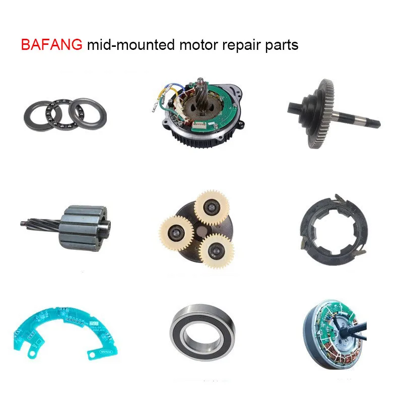 Electric Bicycle BAFANG Mid Motor Repair Parts For BBS01 BBS02 BBS HD Rotor Spacer Ratchet Gear Bearing E-bike