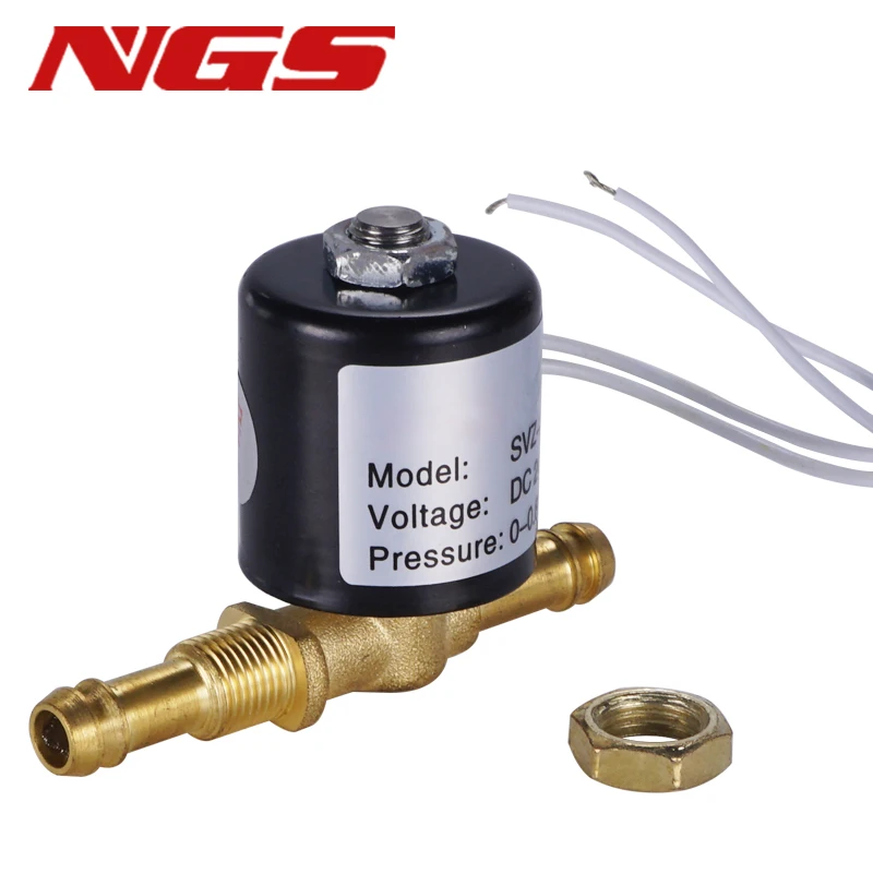 

SVZ-2.2 AC DC 24V 36V 220V 2 Position 2 Way Argon Arc Welding Machine Solenoid Valve Lock Nut