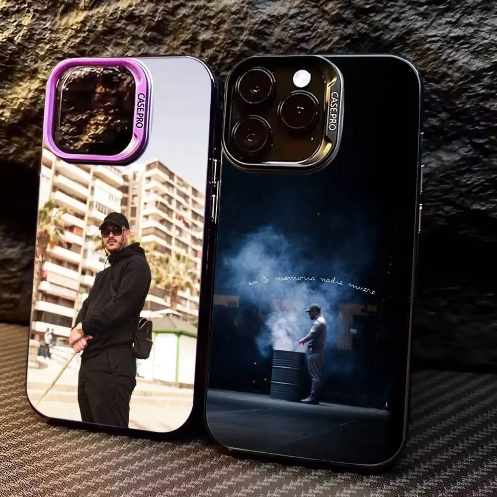 

D-Della Fuente Colorful Silver Back Phone Case Compatible with iPhone 17/16/15/14/13/12/11 pro Max - Multiple Models