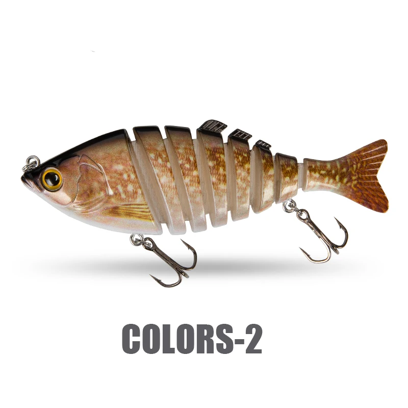 Multi-Section Bait ABS Material SEAWATER  FISHING LURE Casting Large Gram Hook Sharp Swimming Beautiful Fishing Accessories