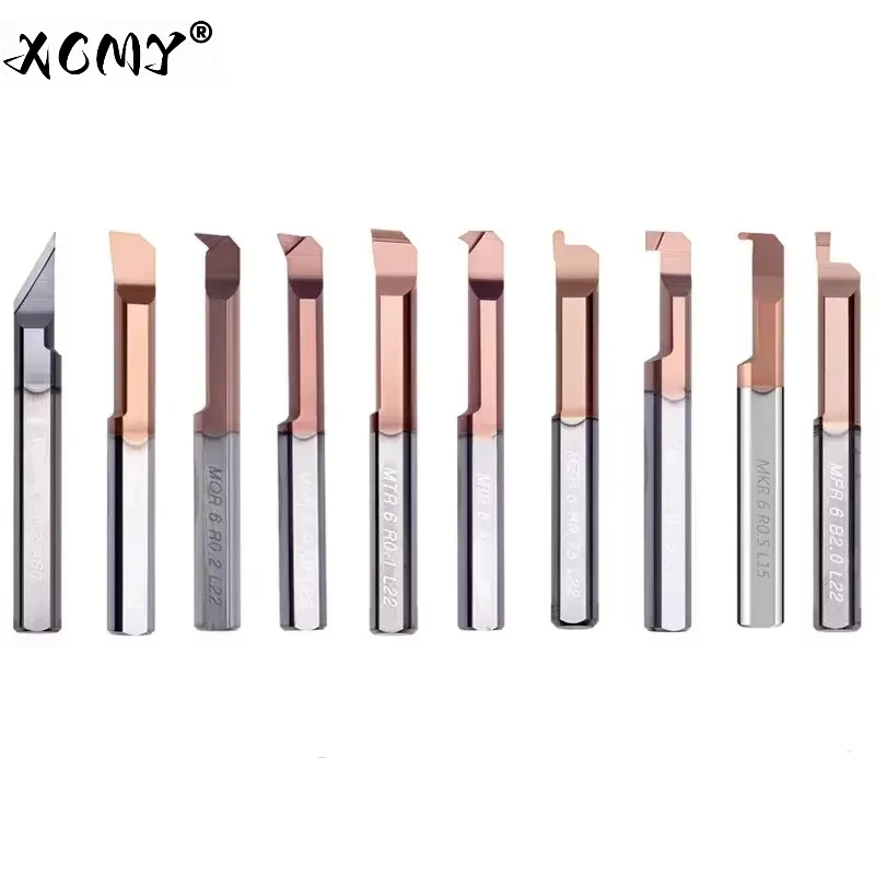 1pc MTR MNR MIR MGR MUR MPR MFR MQR MKR Serie small diameter boring tools integral carbide Internal shock-proof boring tools CNC