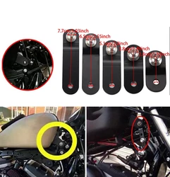 Raise Tank Modified Risers 28-77mm Gas Tank Lifts Kit For Harley Sportster Iron XL 883 1200 Custom Superlow Forty-Eight Bracket