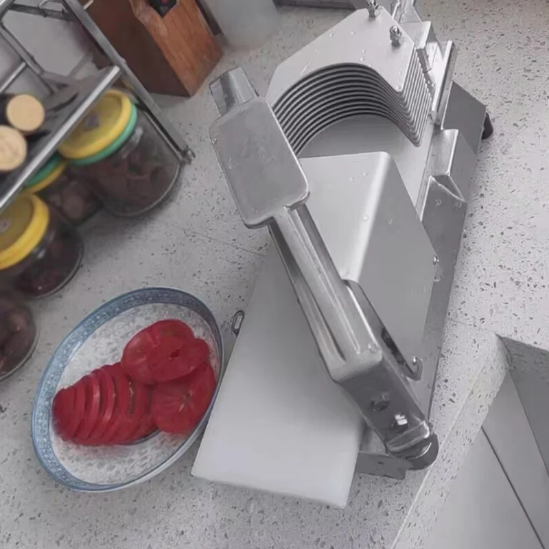 Commercial stainless steel manual tomato slicer onion cutting machine high quality slicer