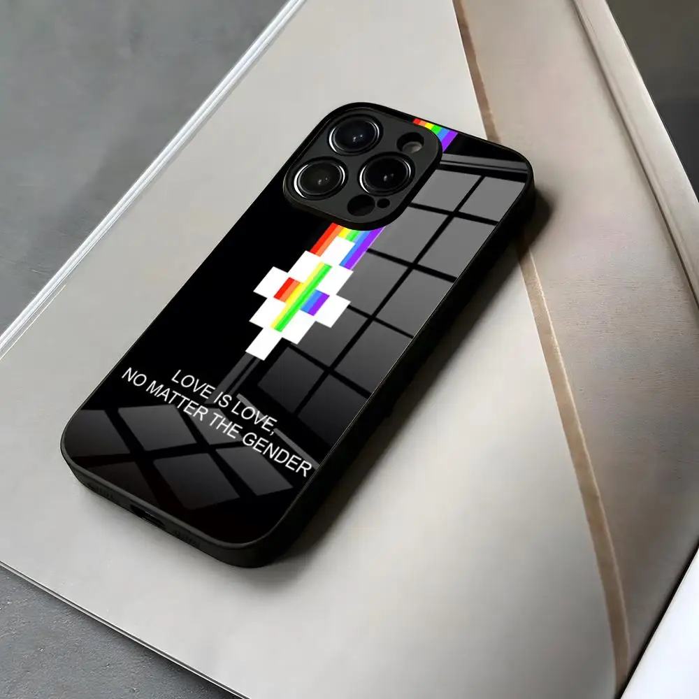 Marcelo-Burlons-Art-Wings чехол для телефона Iphone 15 13 для возраста 10-18 12 14 11 Pro Max Mini X Xr Xs 8 7 Puls 6 стеклянный Роскошный чехол