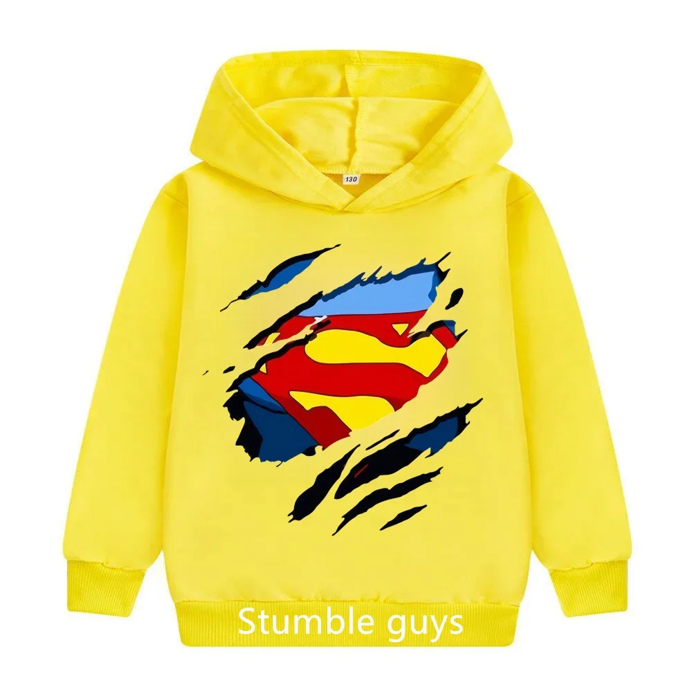 Marvel American Drama Around Batman Superman Around Children\'s Clothes Spring and Autumn Men and Women Hoodie