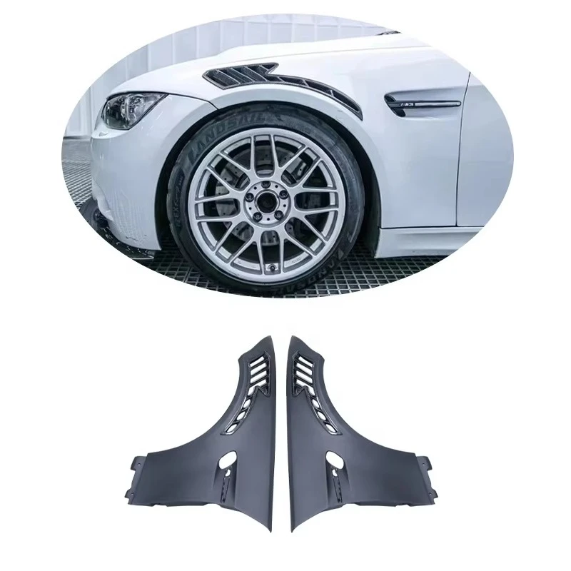 GTR-S Style Half Carbon Fiber Front Fenders for 3 Serises E92 M3 Body Kit