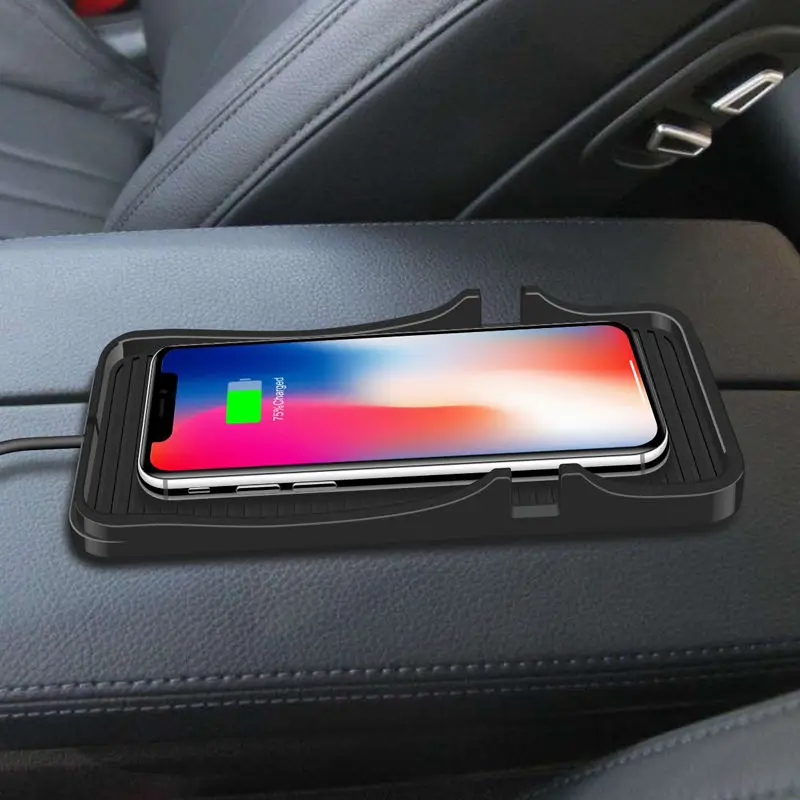 15W Wireless Charger Car Charger Wireless Charging Dock Pad For iPhone 14 13 12 X Pro Max Samsung S9 S8 Fast Phone Car Chargers