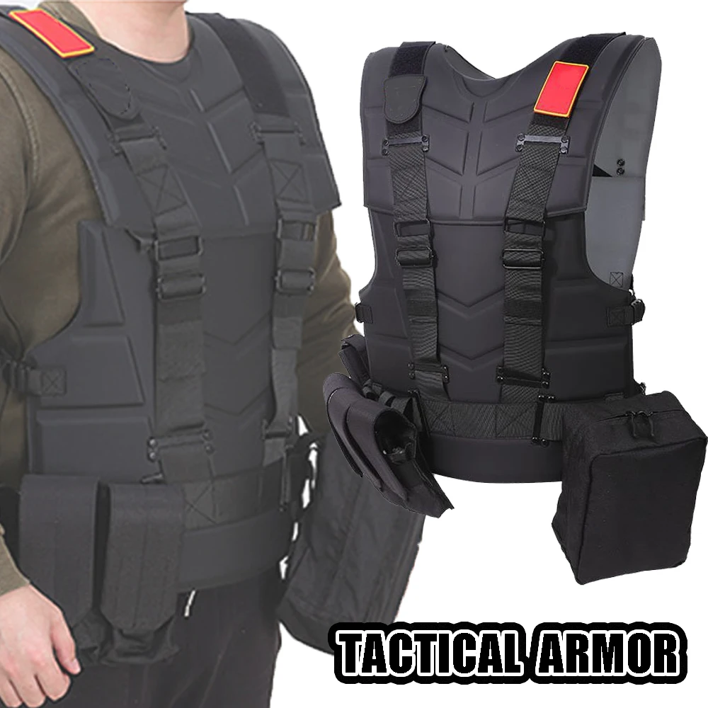 

Men Detachable Tactical Vest Outdoor Airsoft Combat Training Gear