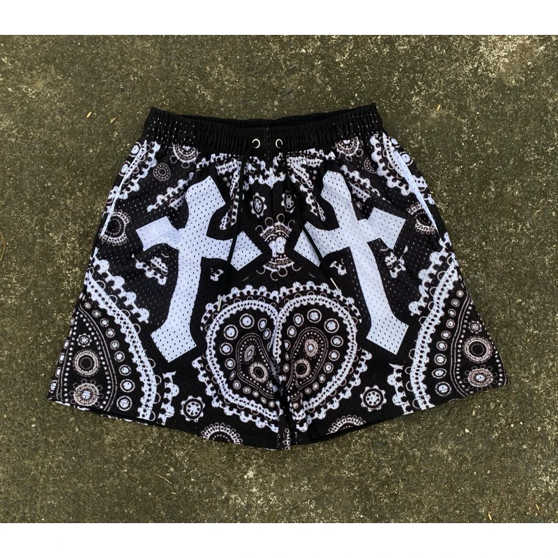 

Мужские люксовые шорты для активного отдыха в уличном стиле с 2 карманами, летние быстросохнущие мягкие легкие плавательные шорты, мото-шорты