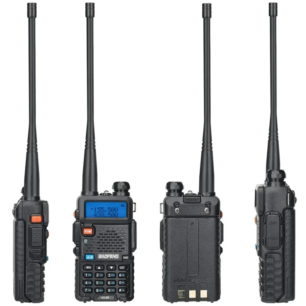 宝峰UV-5R無線機5W/8W双方向ラジオコンミューテーターVHF/UHF 136-174MHz & 400-520MHzステーションレシーバーハム無線セット
