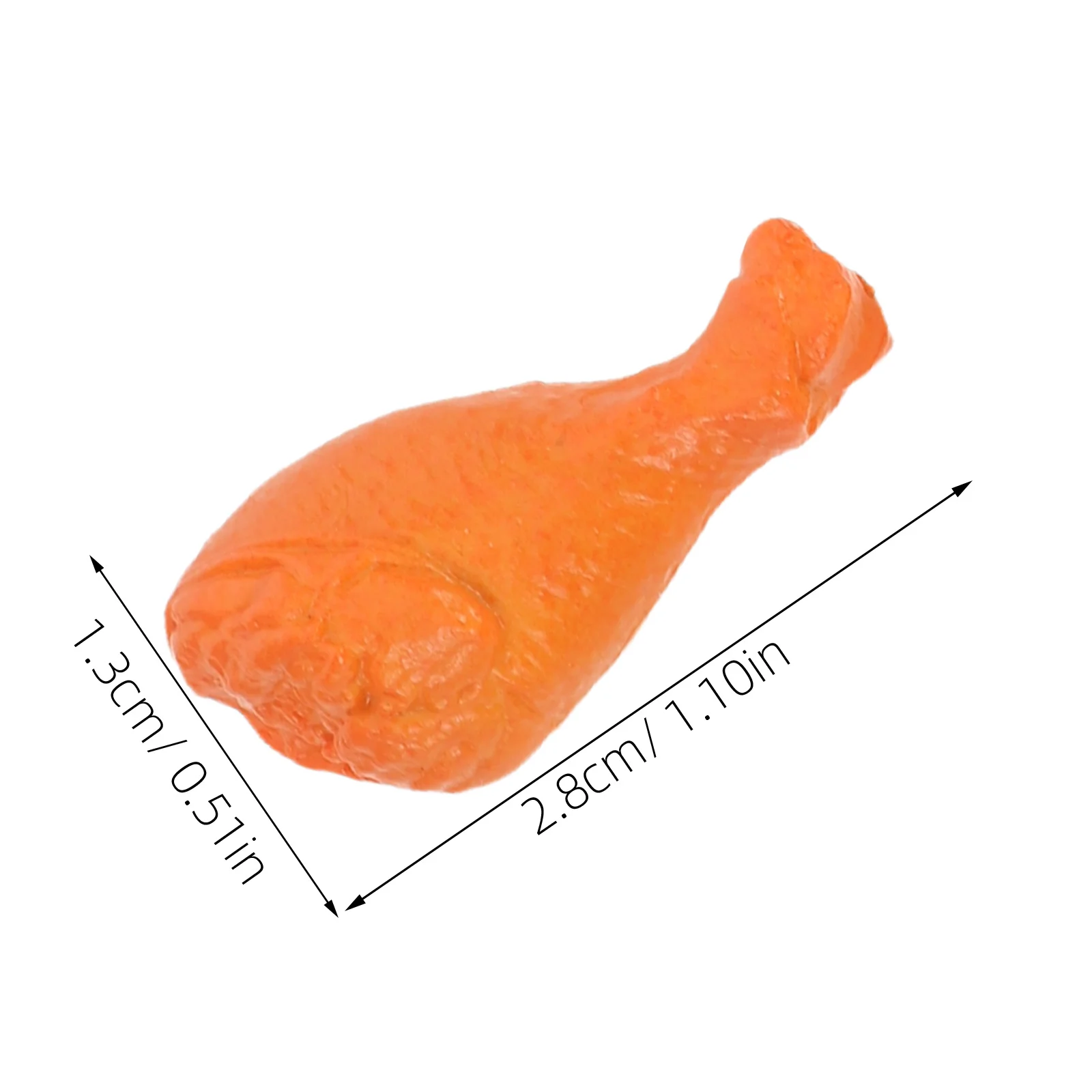 40 قطعة محاكاة ساق الدجاج المزيفة الواقعية مصغرة الأحمر المطهو ببطء الدجاج الطبل المطبخ الصغير اللعب الدعائم لبيت الدمى