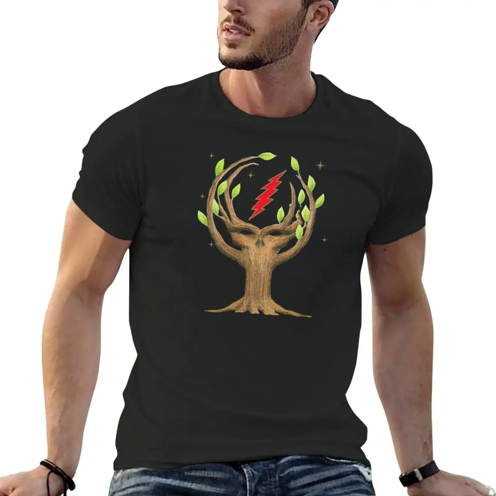 Stealie Tree of Life T-Shirt baggy shirts graphics man clothes t shirt men