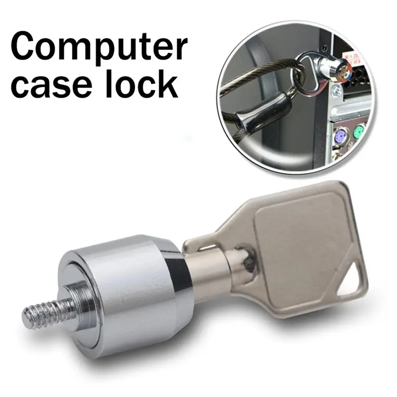 A24U 10X Desktop Computer Lock Computer Case Lock Lock For Internet Cafe Office Management Lock