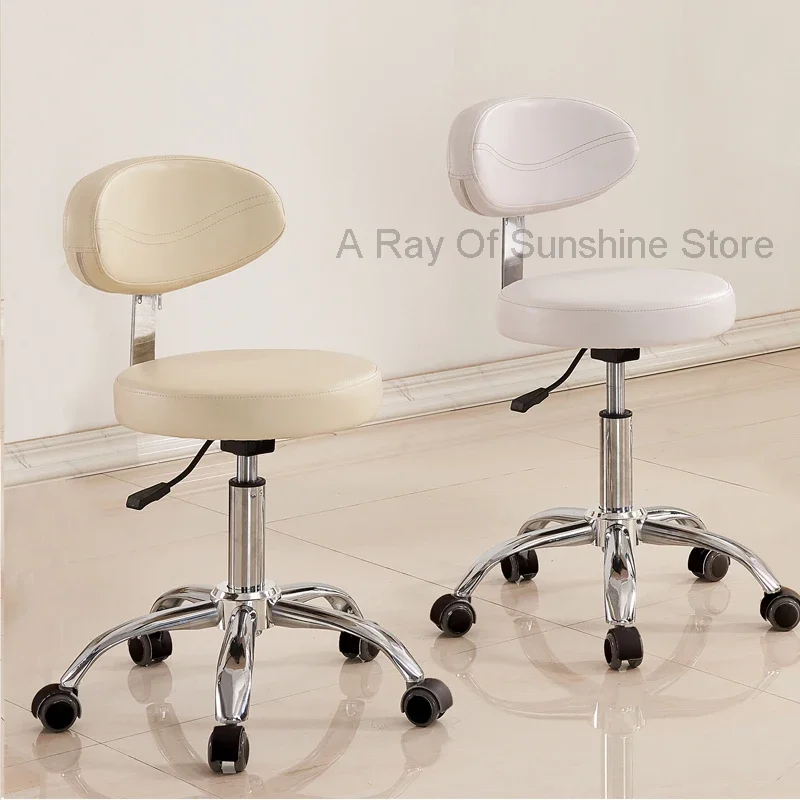 

Beauty Stools Backrests Hair Cutting Doctors Chairs Hairdressing Workers Chairs Nurses Rotating Saddle Sedie Salon Furniture AA