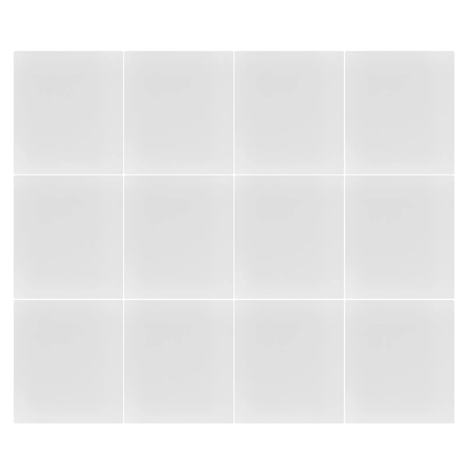 

12Pcs Transparent 3D Pen Drawing Mats Clear PVC Craft Copy Boards Tracing Pads for Creative DIY Art Educational Uses