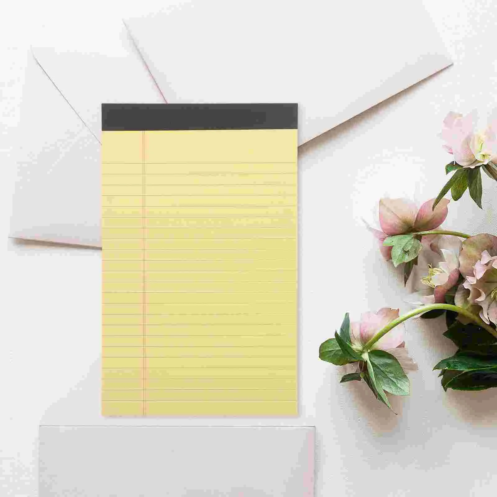 4 Books Legal Notepad Tear off Planner for Planning Grocery Shopping List Student