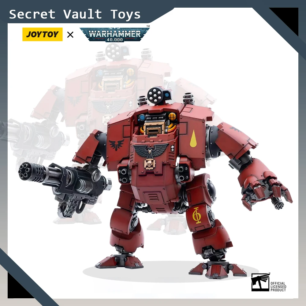 

JOYTOY Warhammer 40K Blood Angels Redemptor Dreadnought 1/18 Action Figures Anime Collectible Military Model Desktop Decoration