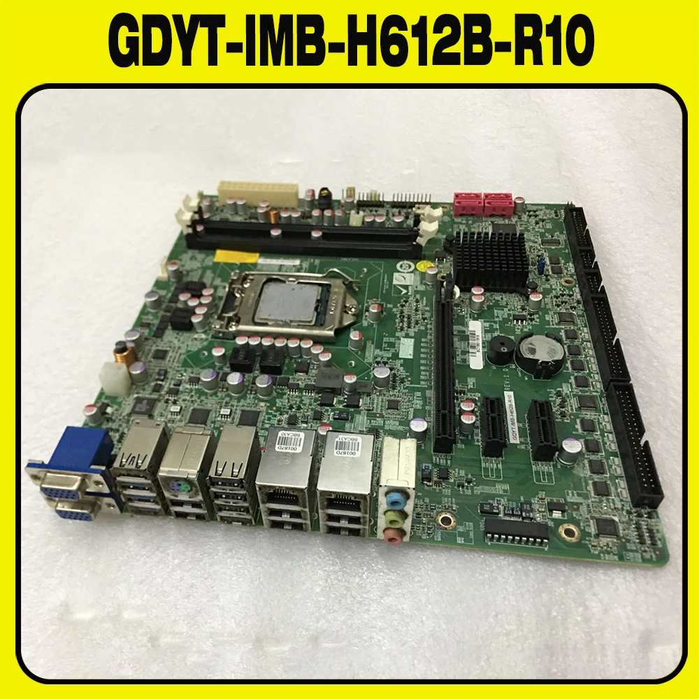 For IEI LGA 1155 Industrial Control Motherboard Dual VGA USB3.0 H61 Industrial Motherboard GDYT-IMB-H612B-R10