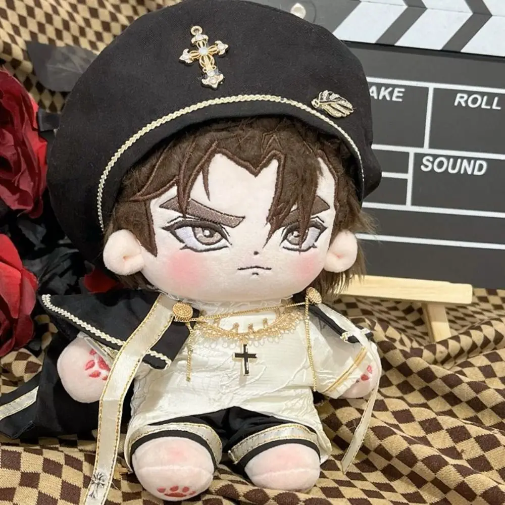 

Cross 20cm Cotton Doll Clothes Beret Knight Pattern 20cm Doll Clothes Suit Shawl Mini Clothes Cute Doll 20cm Clothes