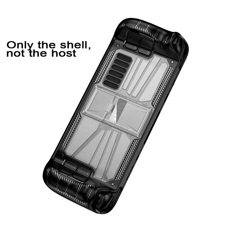 Para Steam Deck Case TPU Grip Acessórios de capa protetora contra choque (A)