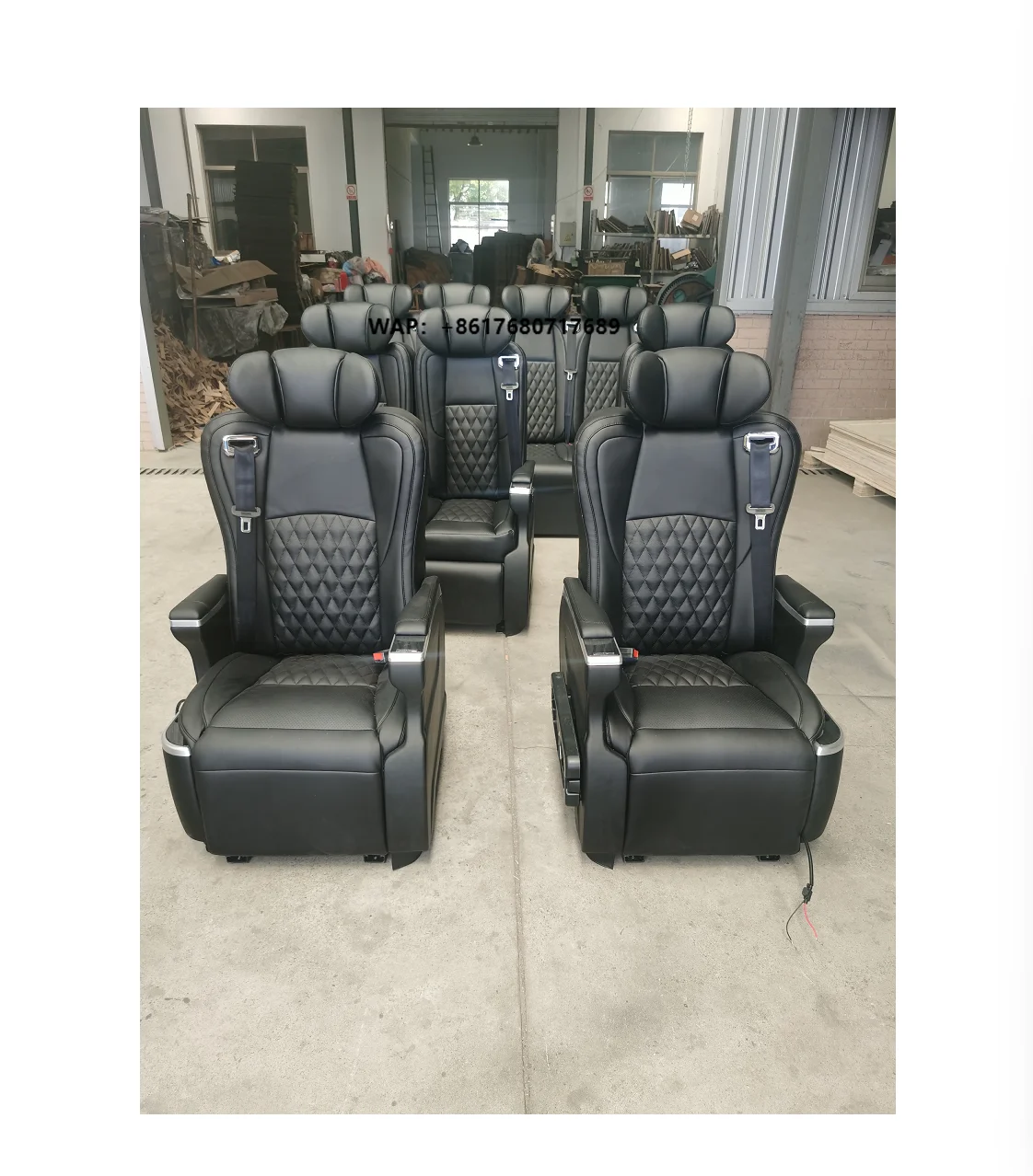 Wholesales Van Luxury Modification Full Seat Kits Interior Upgrades for Hiace