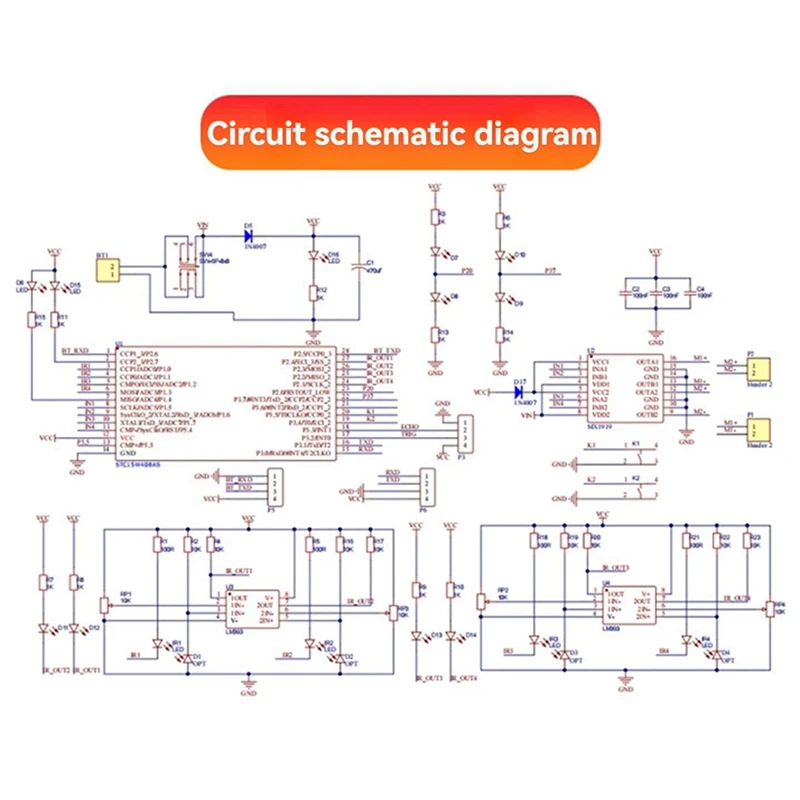 51 MCU Carro Inteligente Ultrassônico Evitar Obstáculos Rastreamento de Carro Robô Programação DIY Kit de Carro