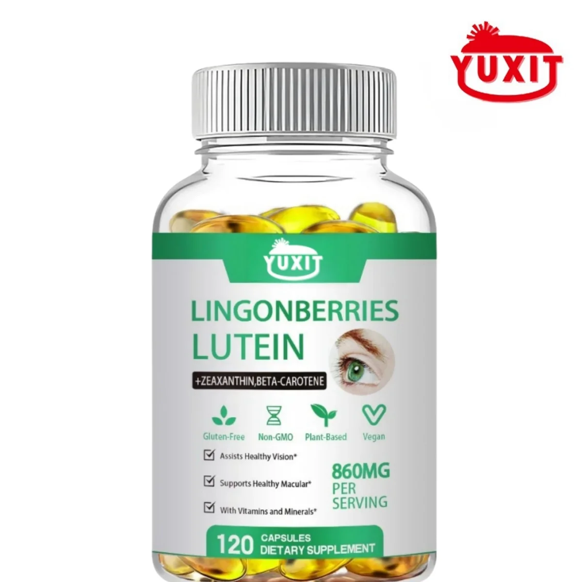 

YUXIT Vitamin And Mineral Supplements, Containing Zinc, Vitamins C And E, Omega 3, Lutein, And Zeaxanthin