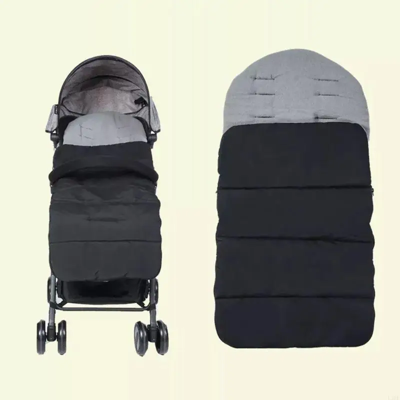 

L38E 3-in-1 Waterproof Baby Stroller Blanket Footmuff Cover Keep Warm Sleeping Bag Mat