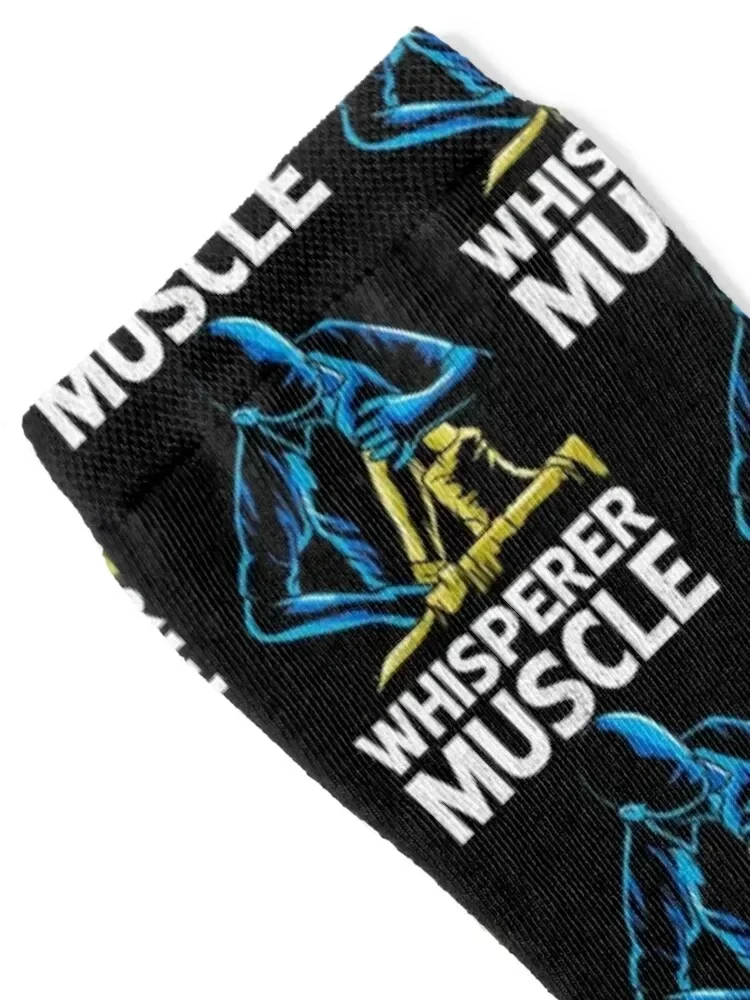 Muscle Whisperer Socks funny gifts Stockings sports and leisure Male Socks Women's