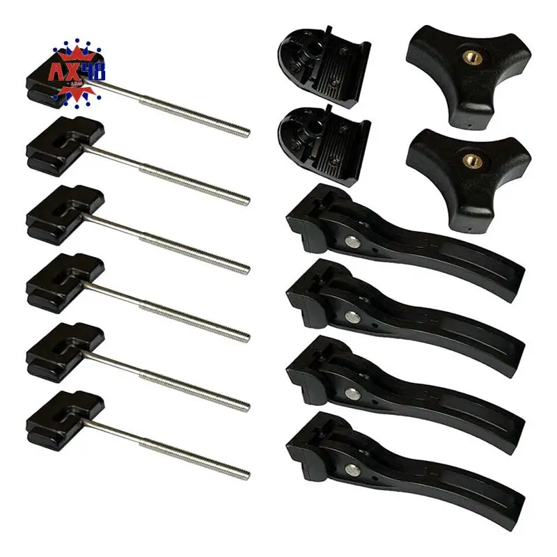 

AX48-Universal Replacement Accessories For Hard Tri-Fold Tonneau Cover Pickup Truck Cargo Cover Fixing Kit