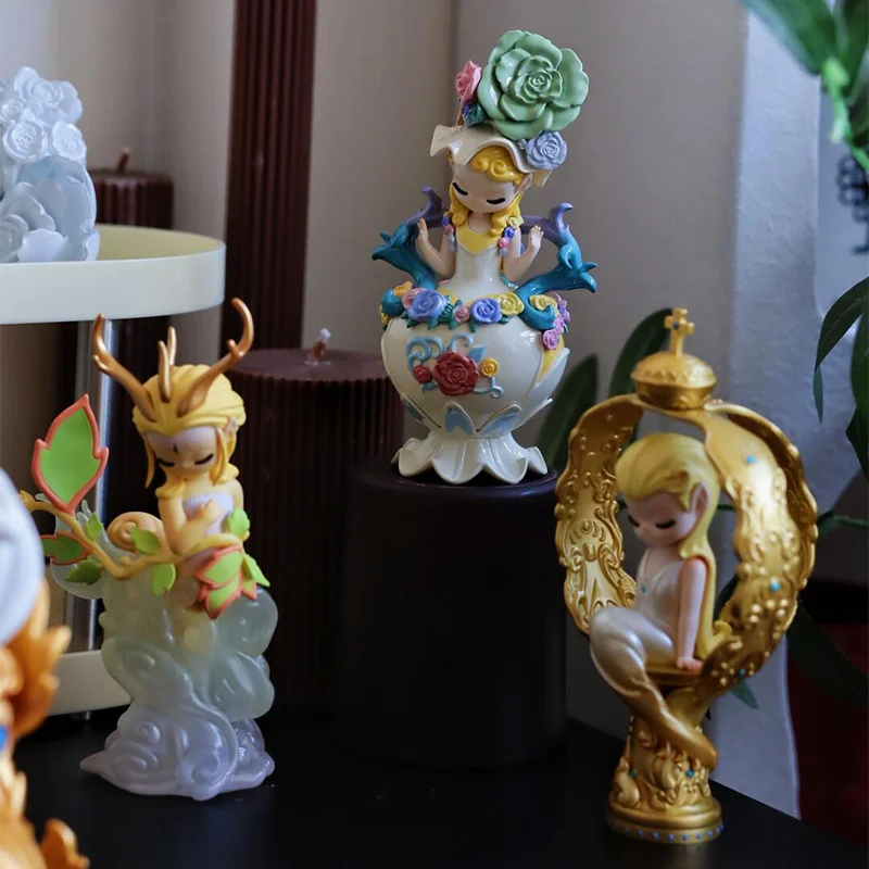 52TOYS Sleep The Treasure Gallery Series Blind Box Mystery Box Original Toys Doll Anime Figure Desktop Ornaments Collection Gift