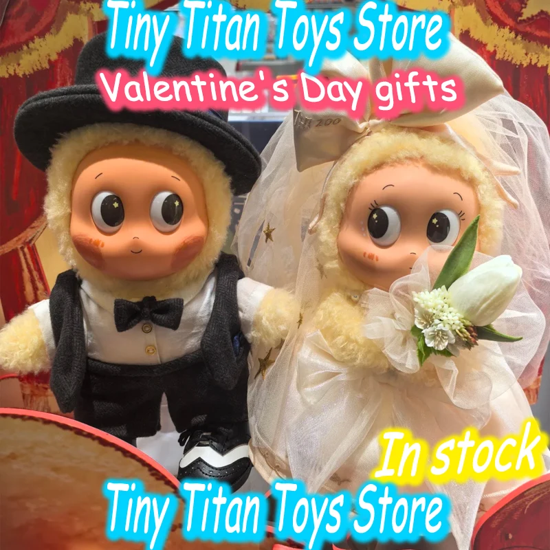 

Набор плюшевых кукол Pop Mart Twinkle Twinkle Crush On You в виниловой коробке-сюрпризе, романтический подарочный набор для влюбленных на свадьбу или День святого Валентина