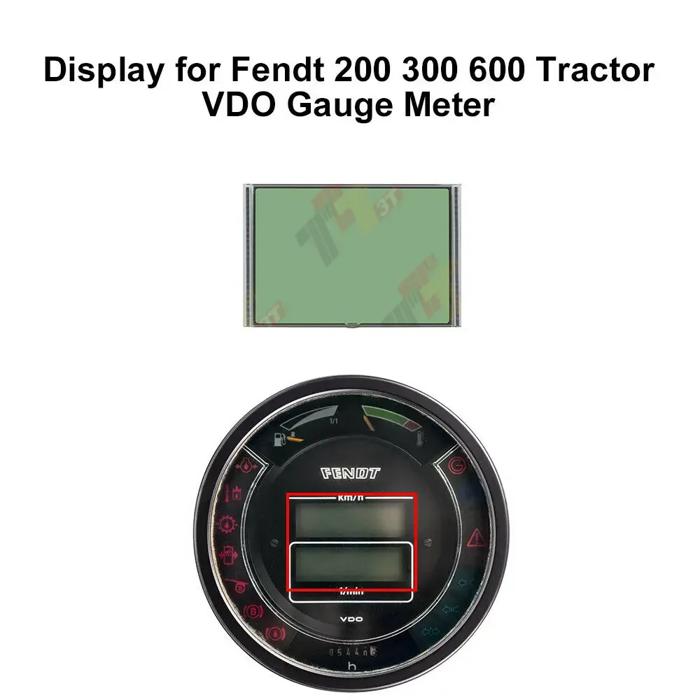 Gauge Cluster LCD Display for Fendt 200 300 600 Tractor VDO Instrument