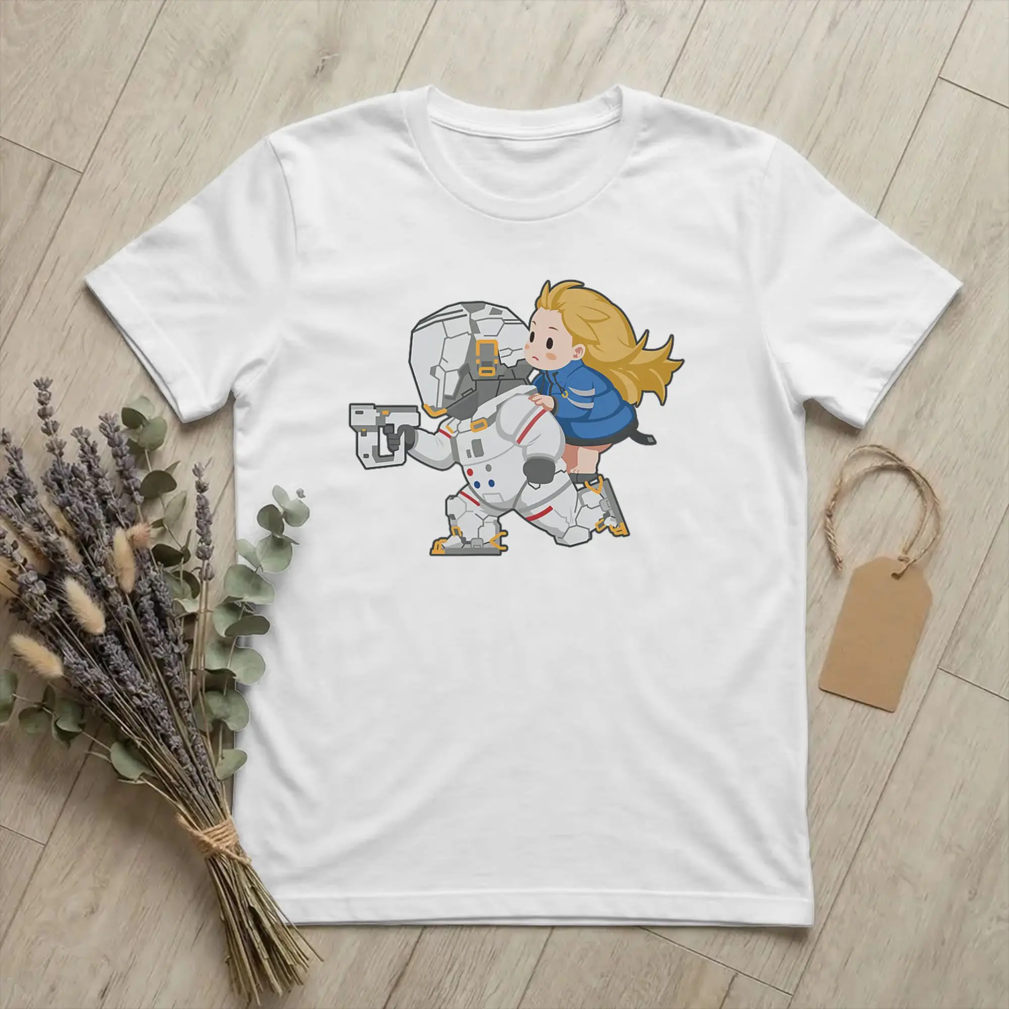 Pragmatation Hugh Diana Run! FP Men T Shirt Cute Chibi Tee Shirt Short Sleeve Round Collar T-Shirts 100% Cotton Plus Size merch