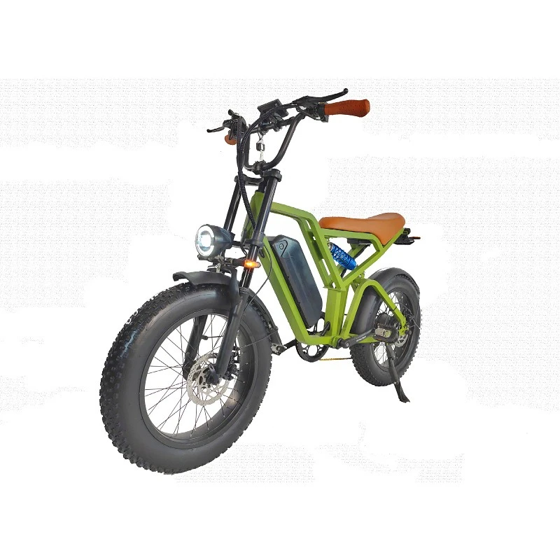 

Snow electric bicycle, snow-assisted vehicle 20-inch wide tire bicycle