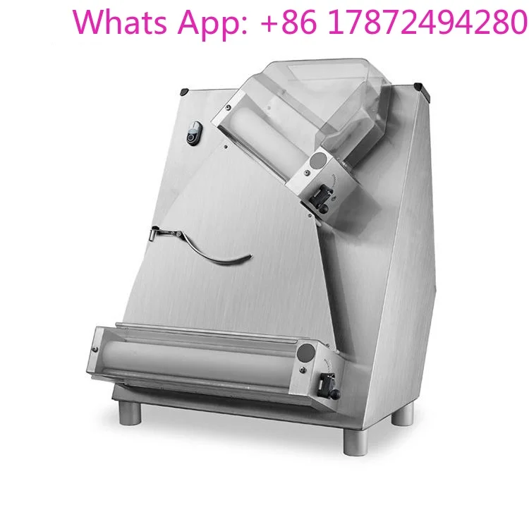 Manual Small Dough Roller Sheeter Machine Electric Baking Bread Pizza Dough Roller Automatic Pizza Dough Spreader