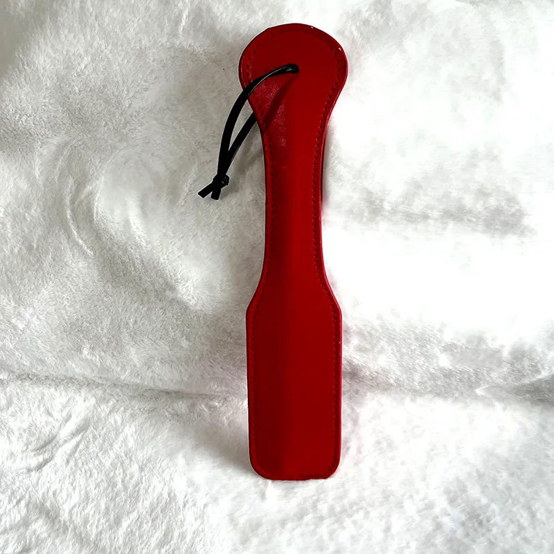 smSexy Racket Spanking Sex Toy Adult Supplies Training Queen Stage Performance Props LeatherPUClapping device