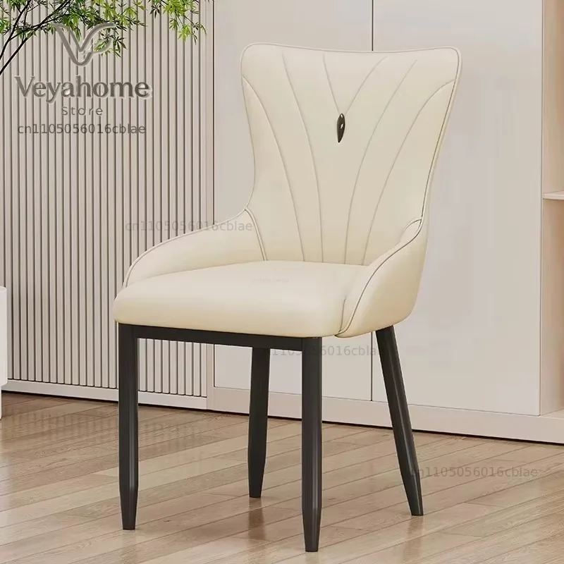 Modern Trendy Dining Chairs Custom Luxury Comfortable Kitchen Dinning Chair Simple Aesthetic Sillas De Comedor Kitchen Furniture