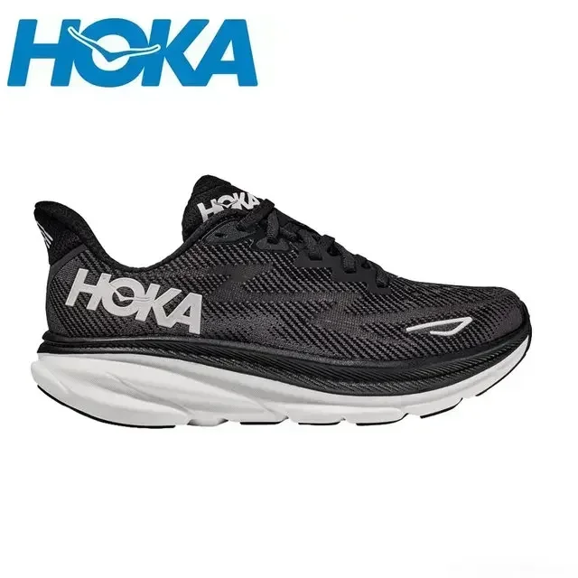 Luxury Hoka Clifton 9 Running Shoes Mens Women's Lightweight Cushioning Marathon Breathable Highway Trainer Sneakers