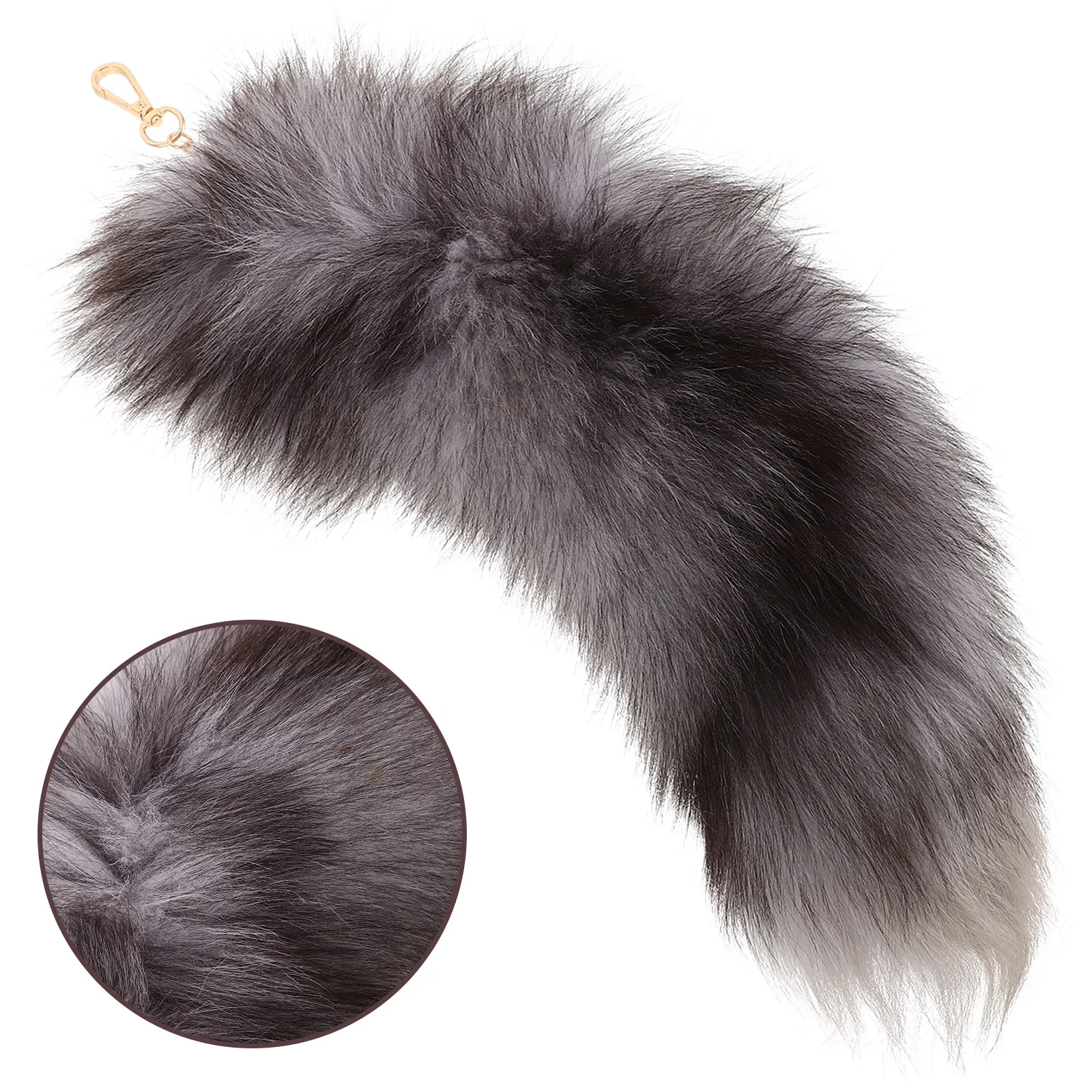 

Очаровательный брелок-подвеска в виде лисьего хвоста, мягкий на ощупь, легкий, для ключей, сумок, рюкзаков, автомобильных зеркал, мобильных телефонов