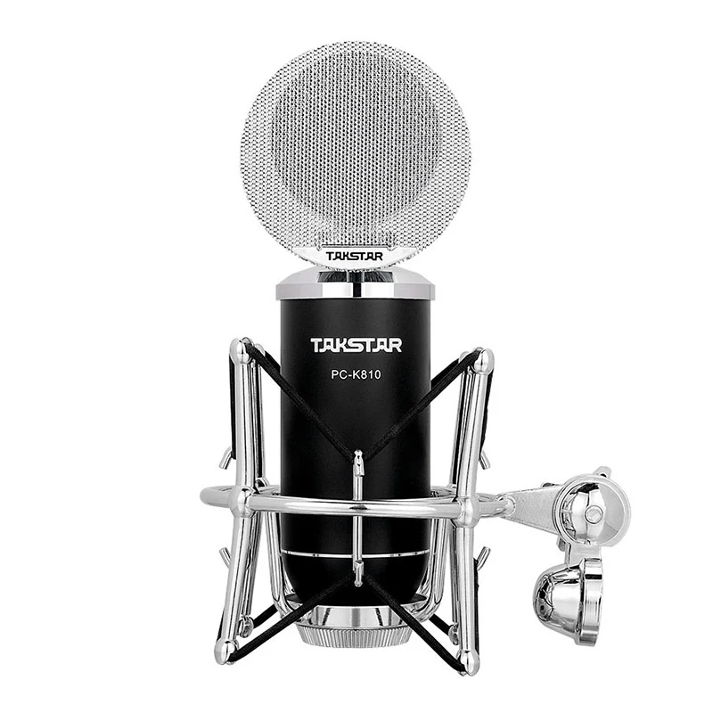 

Large Diaphragm Condenser Podcast Mic/Professional Live Broadcasting Condenser Microphone/Karaoke Podcast Recording Microphone