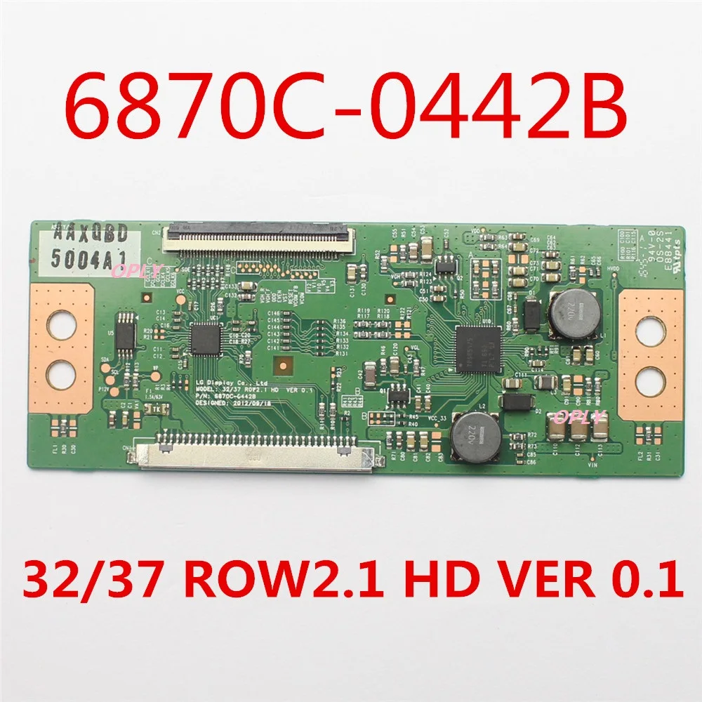 

A 6870C-0442B 32 37 ROW2.1 HD VER 0.1 T-CON ПЛАТА для телевизора Сменная плата Tcon 6870C CON Card 0442B Логическая плата Бесплатная доставка T