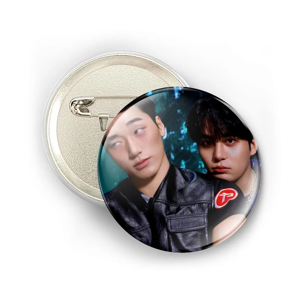 58mm Pin ATEEZ 14th Mini Album GOLDEN HOUR : Part.5 Concept Photo 2 Badge Concept Photo 3 KPOP Brooch for Backpack/T-shirt
