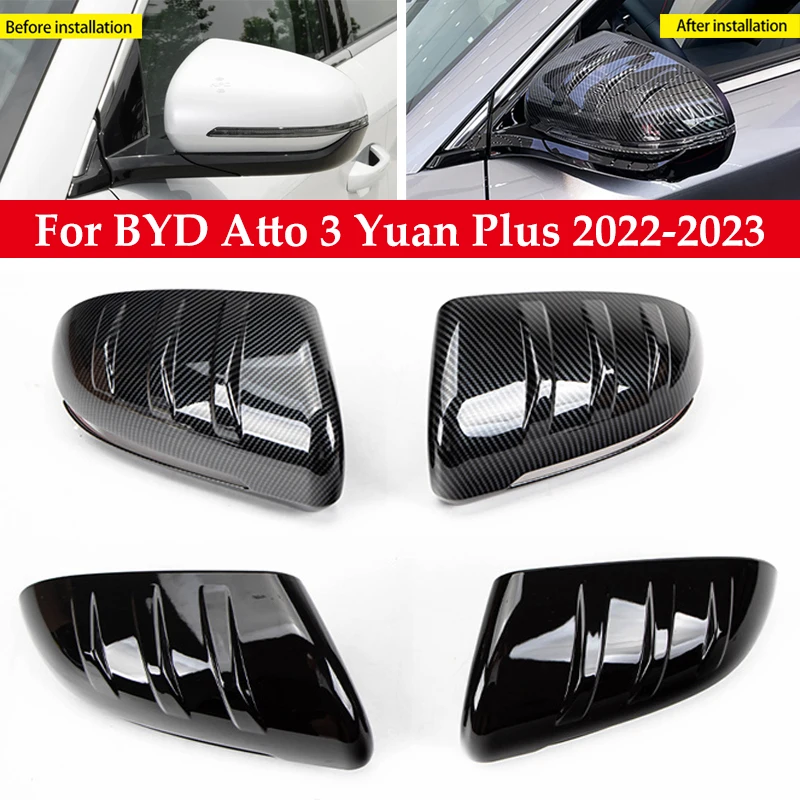 

Car Side Mirror Cover Rear View Mirror Housing for BYD Atto 3 Yuan Plus 2022-2023