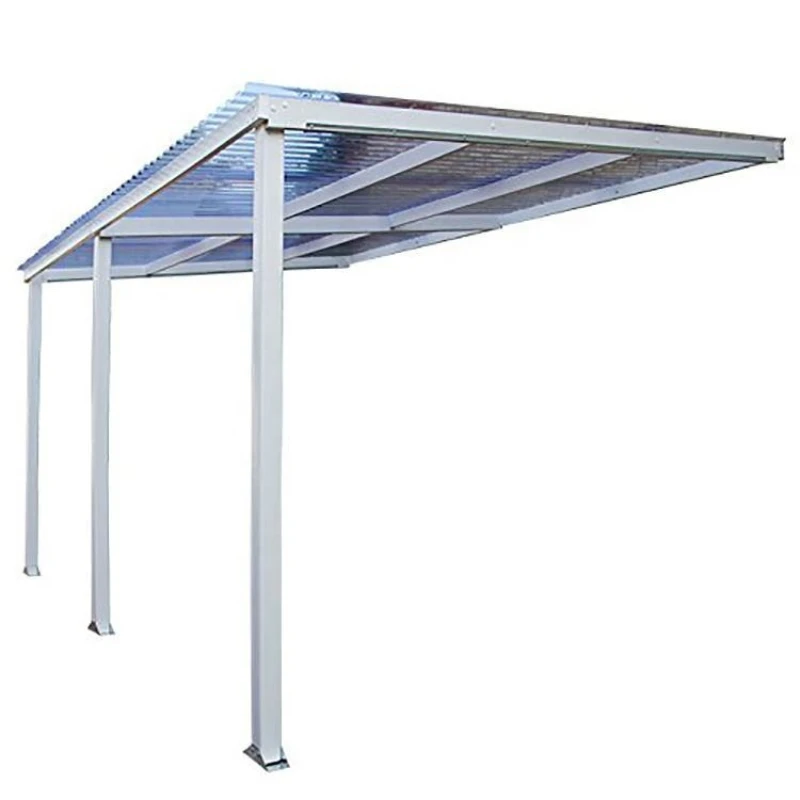 Villa community outdoor windproof and sunscreen canopy, awning, electric vehicle parking shed, aluminum alloy carport