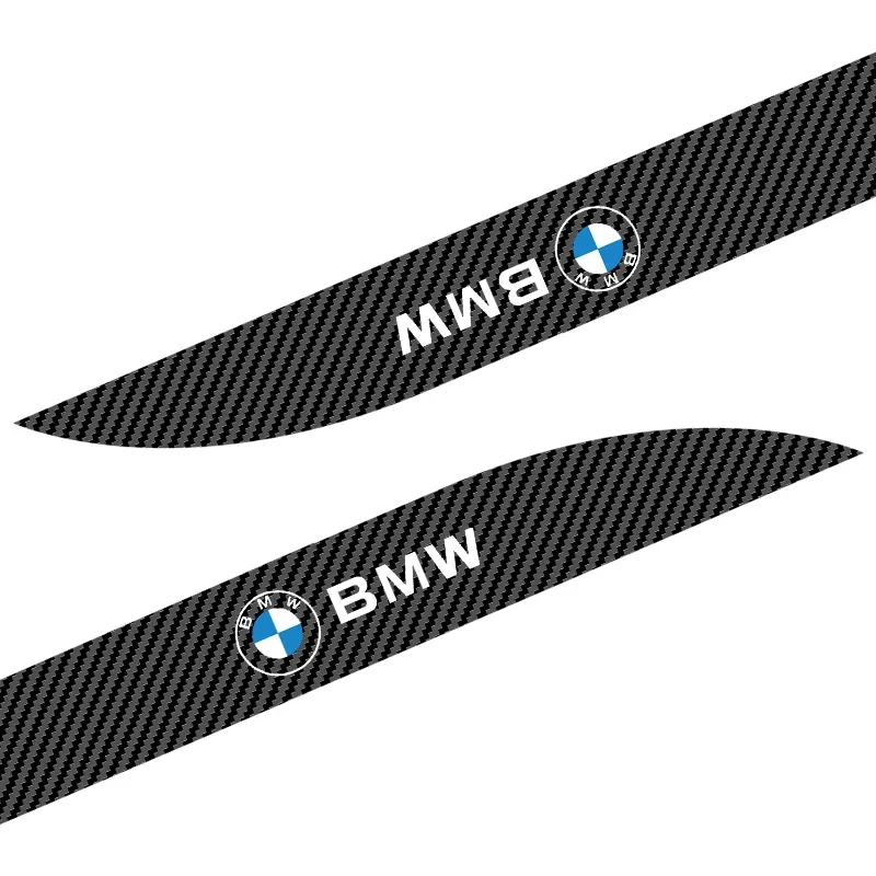 Car Door Side Skirt Sill Stripe Carbon Decals Styling stickers For BMW E46 M E90 E60 F10 F30 G20 X1 X3 X4 X5 6 E70 F20 E39 M5 X5