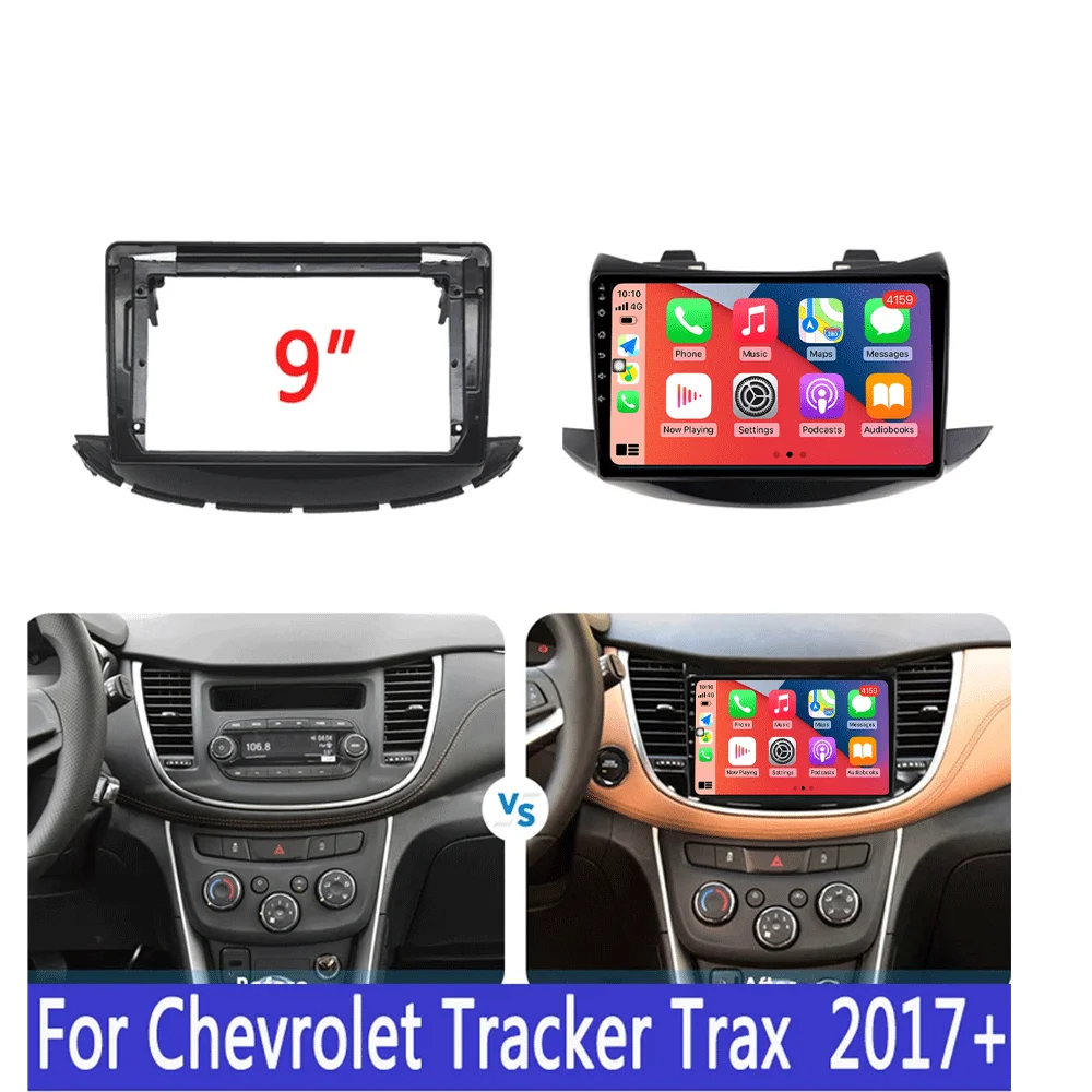 Android 15 For Chevrolet Tracker Trax 2016 - 2019 Auto Car Radio Multimedia Video Player Bluetooth GPS Navigation DSP Carplay BT